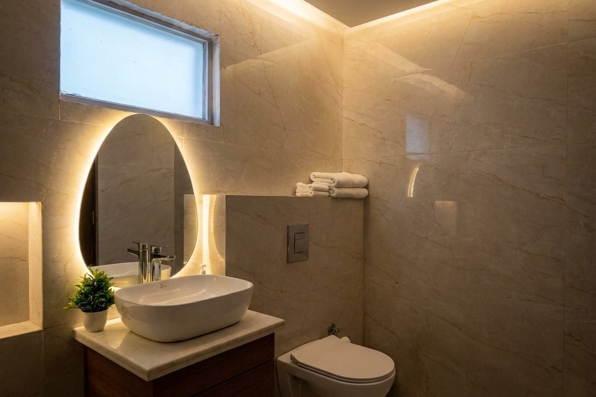 The second bathroom